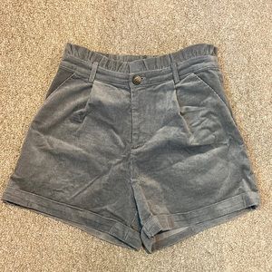 Wishlist Corduroy High Waisted Shorts
